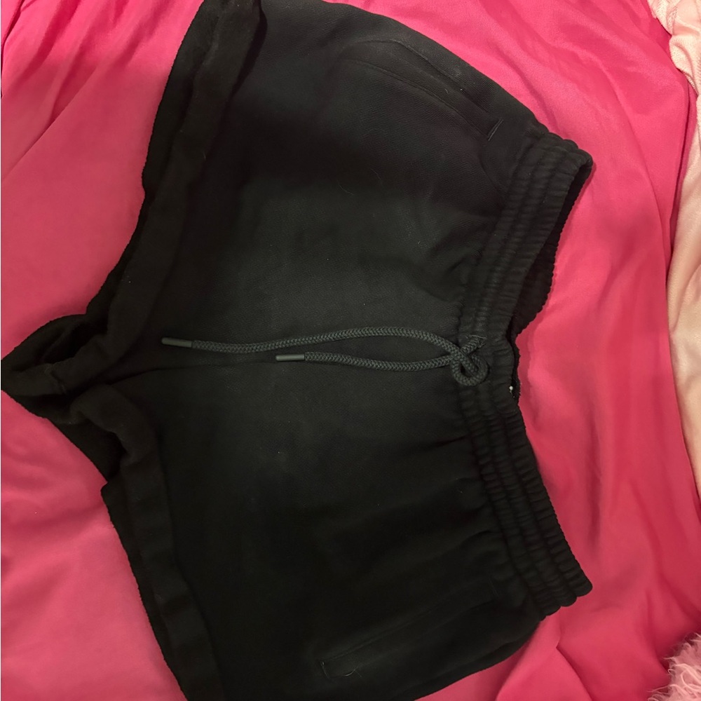 PINK Victoria's Secret Black Athletic Shorts